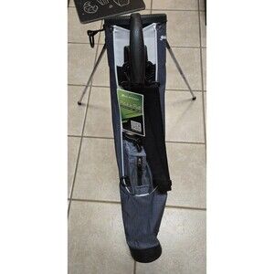 Orlimar Golf Pitch and Putt Lightweight Sunday Stand Bag NEW W Tags Steel Blue